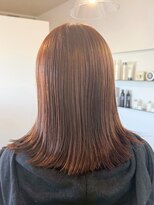 クララジャパン ナベシマ(CLALA JAPAN Nabeshima)&nbsp;縮毛矯正　質感ストレート　髪質改善カラー　顔まわり　ブリーチ
