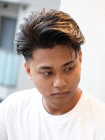 メッツ 原宿(METS) MEN'S/ルードショート×ローフェード/毛流れパーマ