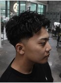 MEN’S HAIR/スパイキー/テーパーフェード/ピンパーマ ST