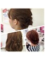 タヤ イオン新百合ヶ丘店(TAYA) ヘアアレンジ。カットとはまた違う技術、楽しさがあって好きです