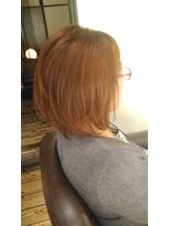 ナチュラルな軽さでミディアムボブもスッキリ♪
