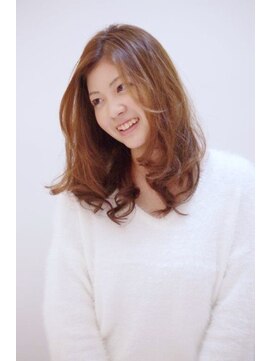 アッシュ 久我山店(Ash) 抜け感のあるセミロングスタイル