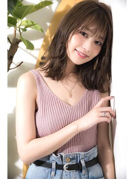 オレンジクラッカー(Orange Cracker) ★外ハネ×抜け感 トレンドセミディ★