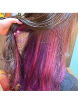 ビヨンドイー(beyond E)&nbsp;インナーカラー×ピンクパープル