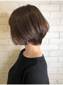 前下がりボブ