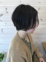 ニコットヘア(nicotto hair) 黒髪ハンサムショート