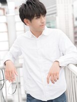 ロエル 牛久(Loel) ナチュラル×束感☆爽やかマッシュ サイドパートショート