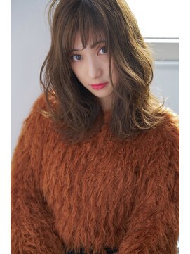 シザジー(SYZYGY) ゆるウェーブこなれセミディ　インスタ@toyamayouichi