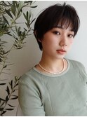 【ｓｏｕ】中野担当　オリーブカラー　大人ショート