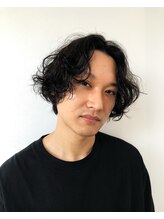 ヤキイモ(yakiimo) ミディアム　×　ラフパーマ