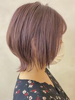 ユーフォリア 銀座(Euphoria)&nbsp;ボブウルフ/ウルフ/ウルフカット/ モーブカラー/担当岩崎