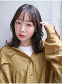 【DaVin中目黒】大人ふわミディ　ココアブラウン