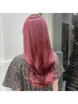 ウェーブス 大宮西口店(wave's) キャンディピンクカラー/杉田