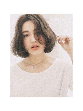 エムスラッシュ たまプラーザ(M.SLASH) mslash bonheur 柔らか大人ボブ
