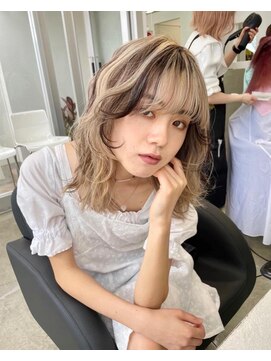 ジーナ オモテサンドウ(XENA) コントラストカラー