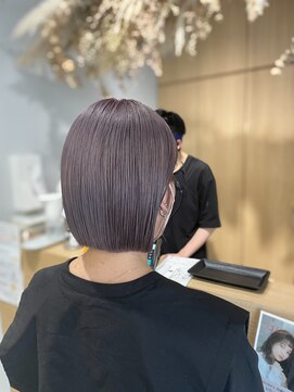 アヴァンス 京橋店(AVANCE) ブリーチ2回でつくるラベンダー