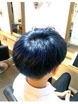 ノーチラスヘア(nautilus hair) オレンジ組だけど青髪にしてみた人