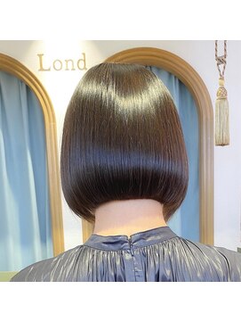 ロンドポレール 北千住(Lond polaire) 【米倉かずひさ】ミニボブ　髪質改善トリートメント