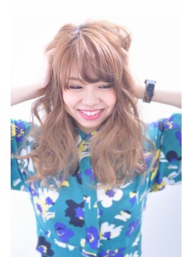 アディクト 東陽町西口(addict) 空気感セミロング＿ロング＿アッシュベージュ［東陽町]