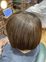 チップタップ 町田店(tip top)&nbsp;白髪ぼかしハイライトカラー　Ａfter