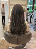 アッシュグレージュイルミナカラーロング【stylist小高】