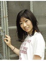クールドセリエ 新宿南口店(Coeur de cellier) 毛先ワンカール×レイヤーカット×小顔カット