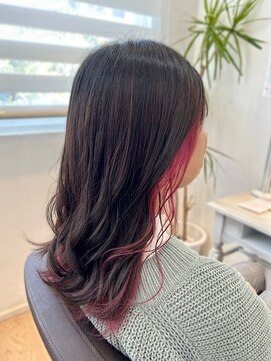 エルベ  茨大前店(elve) インナー× ピンクパープル