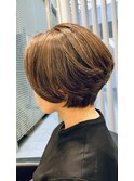 大人ショートボブ
