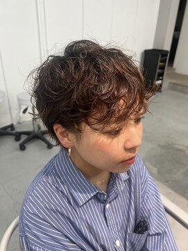 スクリバイタヒエ(SUKURI by tahie) #ショートスタイル　#パーマ