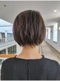 丸みショート/ショートカット/ショートヘア/20代/30代/40代