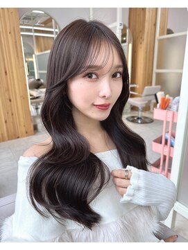 アフロートリノ(AFLOAT Leino) 大人可愛い韓国ヘア　レイヤーカット　くびれヘア　似合わせ#