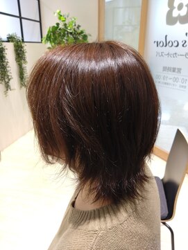 ビーズカラー イオンタウン米沢駅前店 つや感UP☆色持ち◎　N.グレージュブラウン８/2