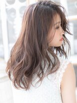モッズヘア 越谷(mod's hair)&nbsp;★ニュアンスカラー大人巻き小顔ゆるふわロング20代30代40代★10