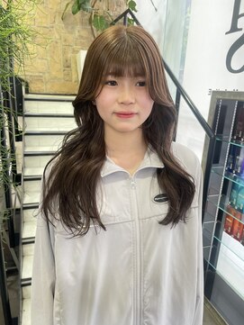 ゼスト 吉祥寺店(ZEST) 韓国ヘア/ブリーチなしダブルカラー/グレージュ　吉祥寺桜