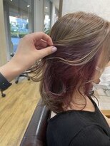 リボーンアルファ 船橋店(reborn α)&nbsp;イヤリングカラー☆ピンクヴァイオレット