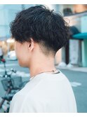 CAF河内 マッシュパーマ メンズパーマ 20代30代 大阪 心斎橋