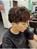 ツーブロショート