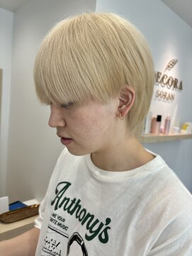 デコラソラン 本川越(DECORA SORAN) ホワイトベージュ×マッシュウルフ