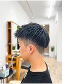 【メンズ★大名】ツーブロック×アップバング×ジェットモヒカン