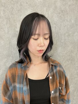 ラヴィラ(la villa) フェイスフレーミング/インナーカラー