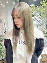 ヘアーアンドメイク ビス(HAIR&MAKE bis)&nbsp;透明感カラー/オリーブグレージュ♪【唐木彩華】