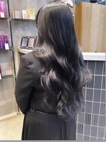 アンフィニー 仙台(ANFINI)&nbsp;髪質改善縮毛矯正ブルーブラックレイヤーカット似合わせカット