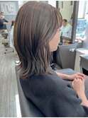 肩下レイヤースタイル