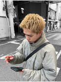 スパイキーショート/ホワイトカラー/【早田隼哉】
