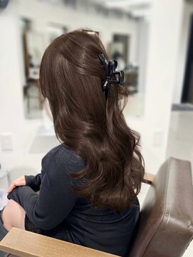 ハピネス 梅田茶屋町店(HAPPINESS) 韓国くびれロング レイヤーオルチャン小顔前髪 艶髪 髪質改善