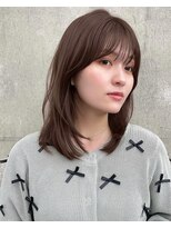 レイヤー/縮毛矯正/小顔/髪質改善/柔らかいカラー/顔周り