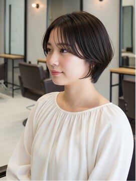 グルグル 本八幡店(GULGUL) 本八幡/ショート/ボブ/顔周り/前髪/白髪ぼかし/ハイライト