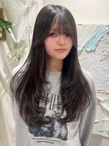 ハチ(HACHI) 前髪の癖にはクロスパーマで改善！全体カット付き