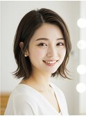 ☆ミディアムボブくびレイヤーハッシュカット☆