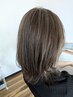 【自然な立体感をプラス♪】カット＋ハイライトカラー